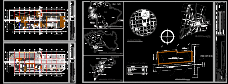 Chupaca Municipal Palace DWG Block for AutoCAD