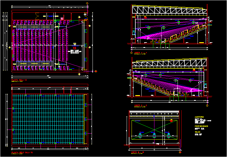 Cinema DWG Section for AutoCAD • Designs CAD