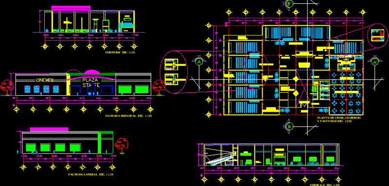 Cinema DWG Section for AutoCAD