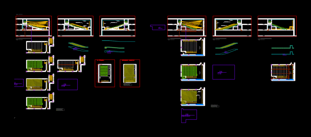 Cinema Hall DWG Full Project for AutoCAD
