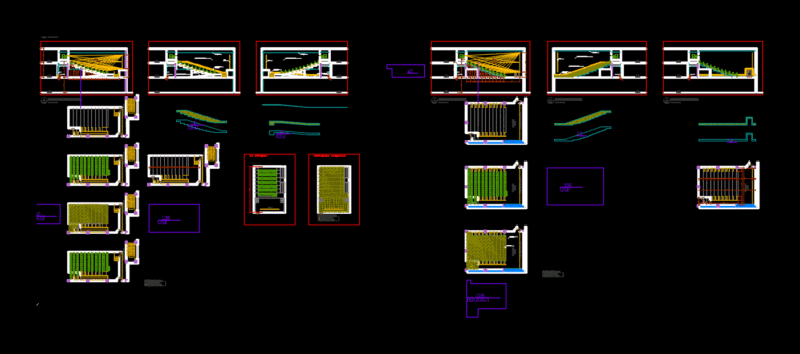 Cinema Hall DWG Full Project for AutoCAD