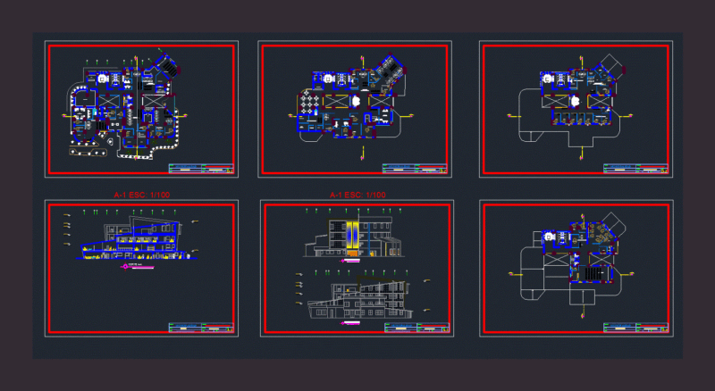 City DWG Block for AutoCAD