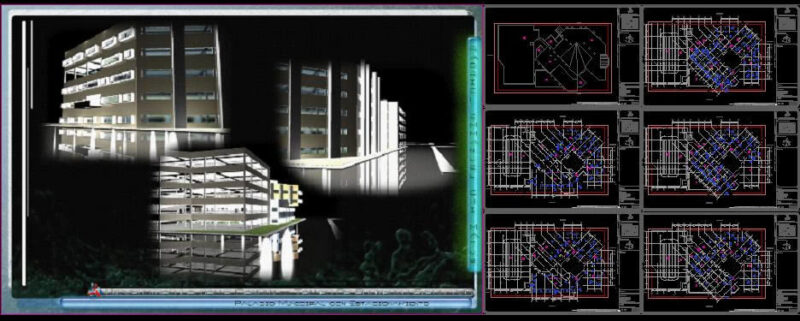 City Hall DWG Block for AutoCAD
