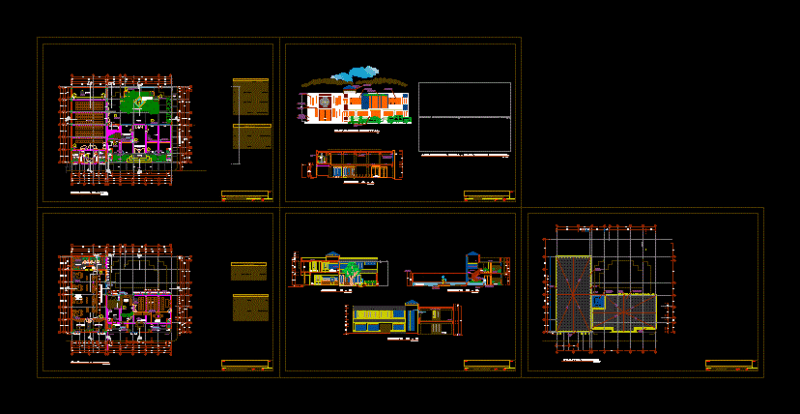 City Hall DWG Full Project for AutoCAD