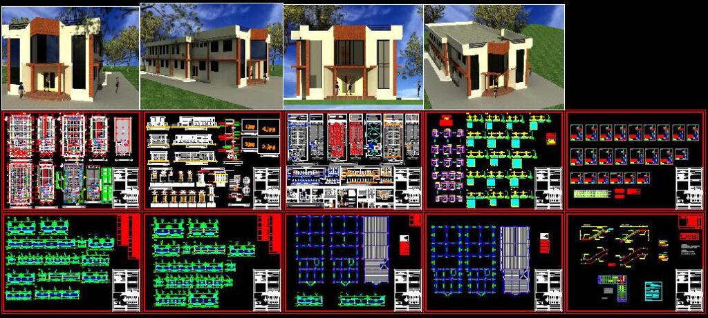 City Hall DWG Section for AutoCAD