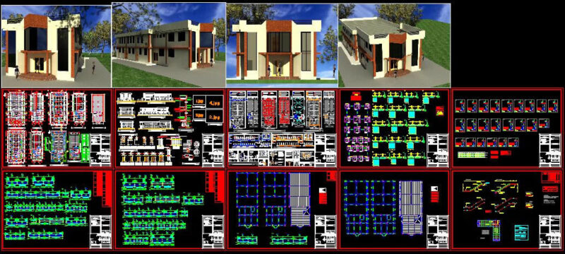 City Hall DWG Section for AutoCAD
