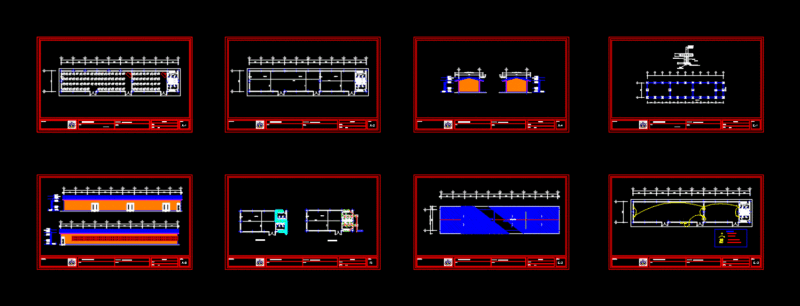 Classroom DWG Block for AutoCAD