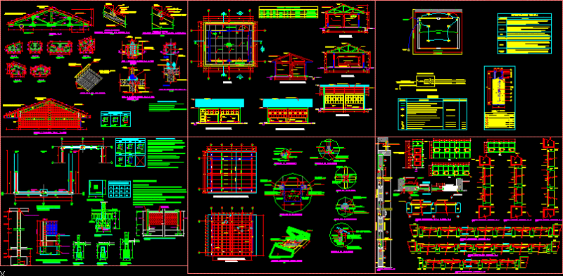 Classroom Project DWG Full Project for AutoCAD