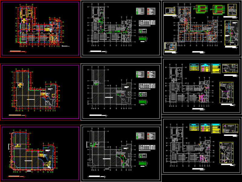 Classrooms Cepre DWG Detail for AutoCAD