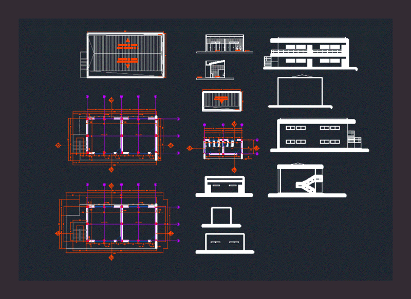 Classrooms Project DWG Full Project for AutoCAD
