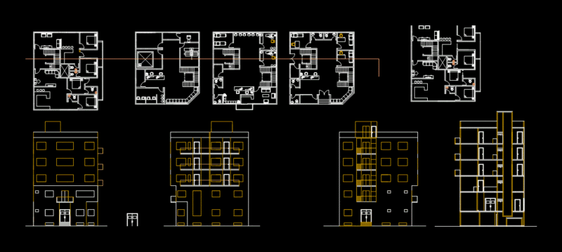 Clinic And Apartment DWG Full Project for AutoCAD