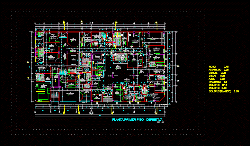 Clinic DWG Block for AutoCAD