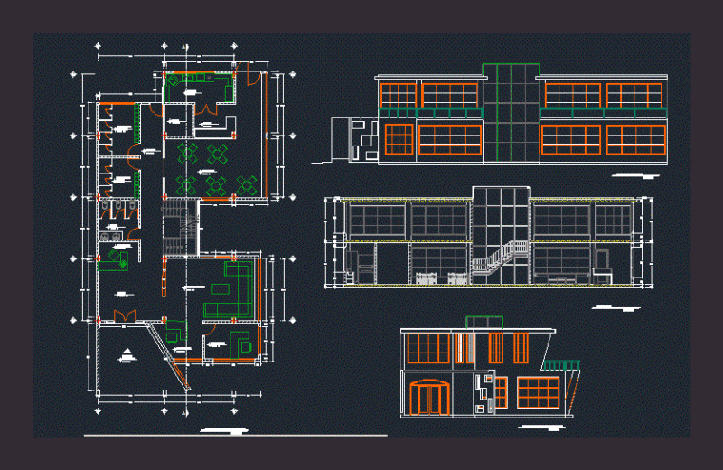 Club Games DWG Block for AutoCAD