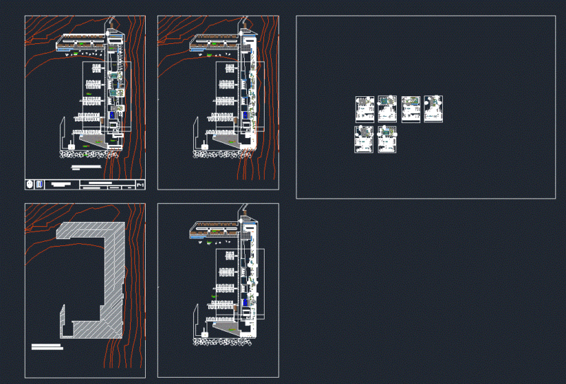 Club Nautico DWG Full Project for AutoCAD