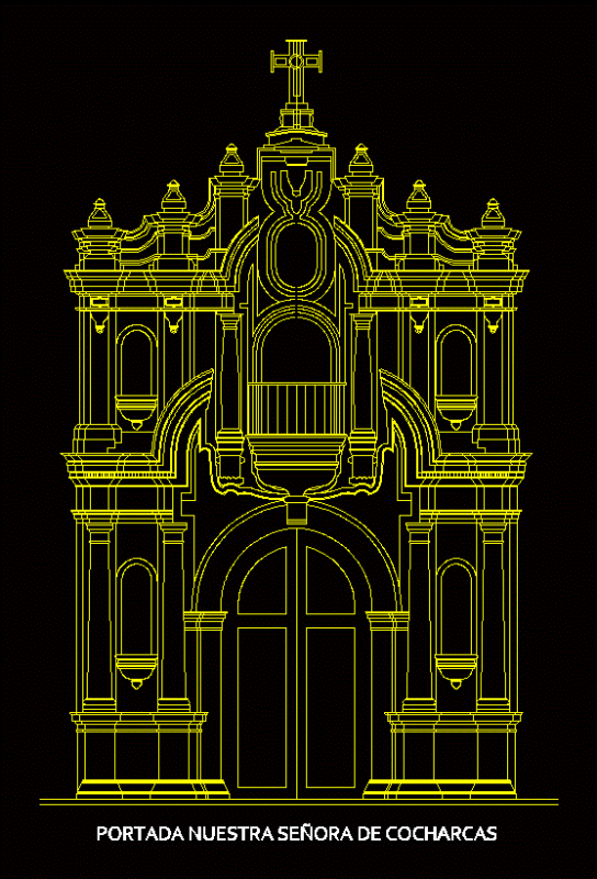 Cocharcas DWG Block for AutoCAD