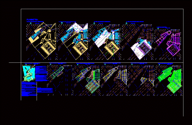 College DWG Block for AutoCAD