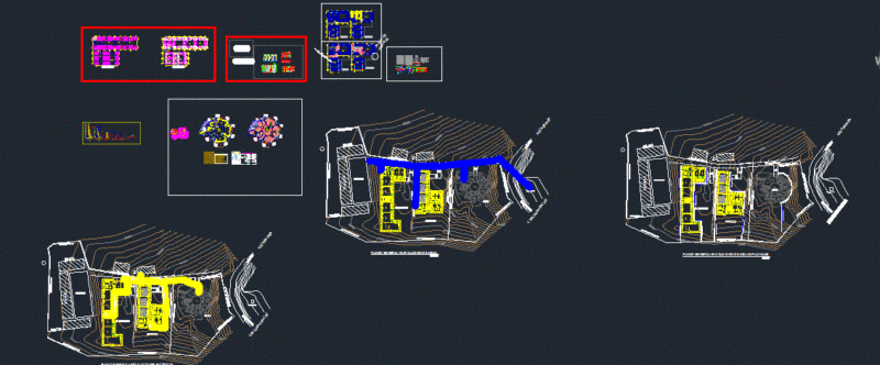 College DWG Plan for AutoCAD