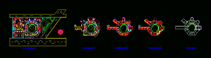 College Early Stimulation DWG Block for AutoCAD