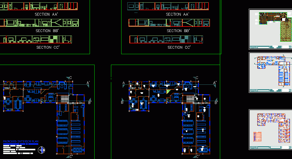 College Interior DWG Block for AutoCAD • Designs CAD