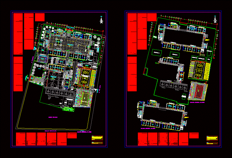 College Iturregui – Remodeling DWG Model for AutoCAD