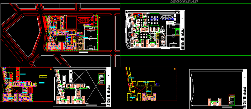 College Talent DWG Block for AutoCAD