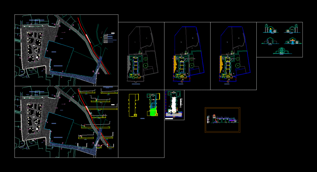 Colonial Church Of Arequipa DWG Section for AutoCAD
