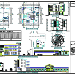 Commerce Building - Housing DWG Section for AutoCAD | Designs CAD