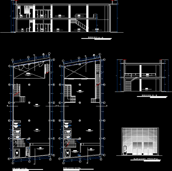 Жилые дома dwg