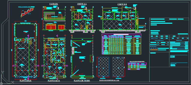 Commercial And Housing Plan DWG Plan for AutoCAD • Designs CAD