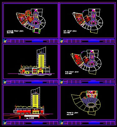 Commercial Building DWG Plan for AutoCAD • Designs CAD
