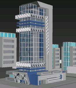 Commercial Building Project 3DM Full Project