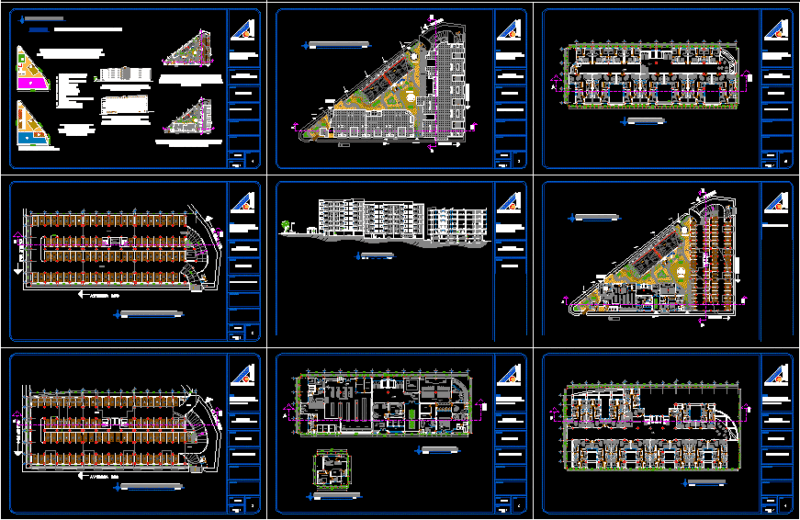 Commercial Condominium Project DWG Full Project for AutoCAD