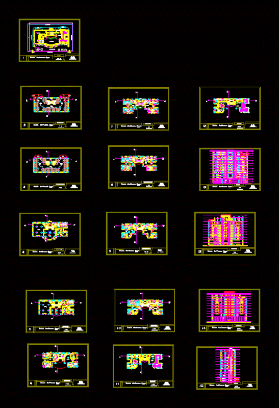 Commercial DWG Plan for AutoCAD