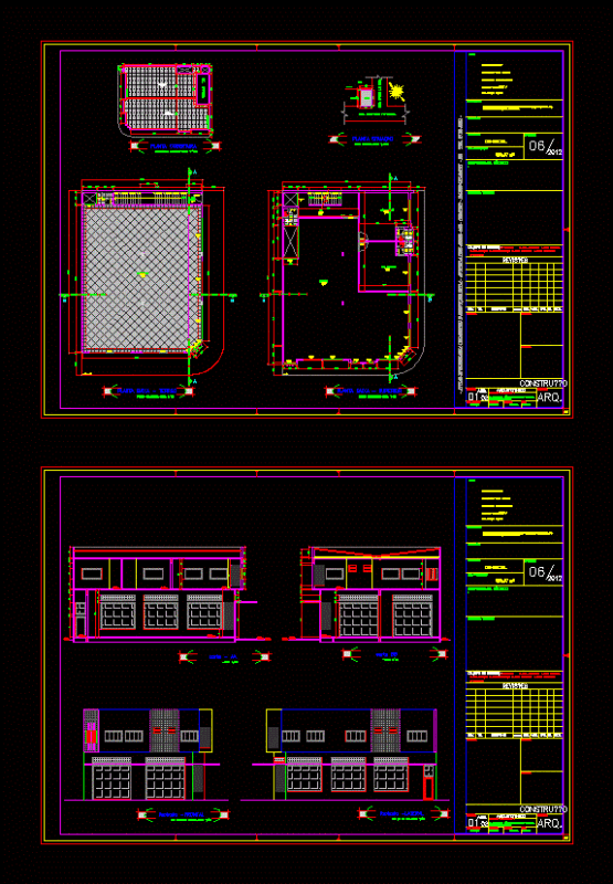 Commercial Property DWG Full Project for AutoCAD