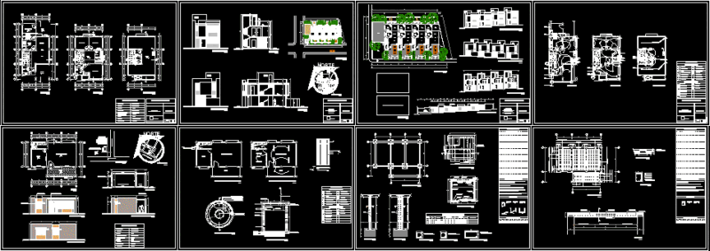 Community Center DWG Full Project for AutoCAD
