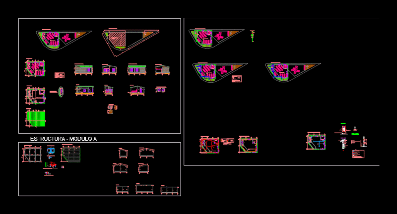 Community House DWG Block for AutoCAD