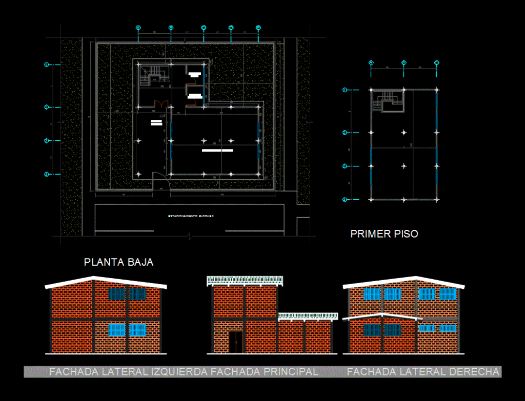 Community House DWG Full Project for AutoCAD