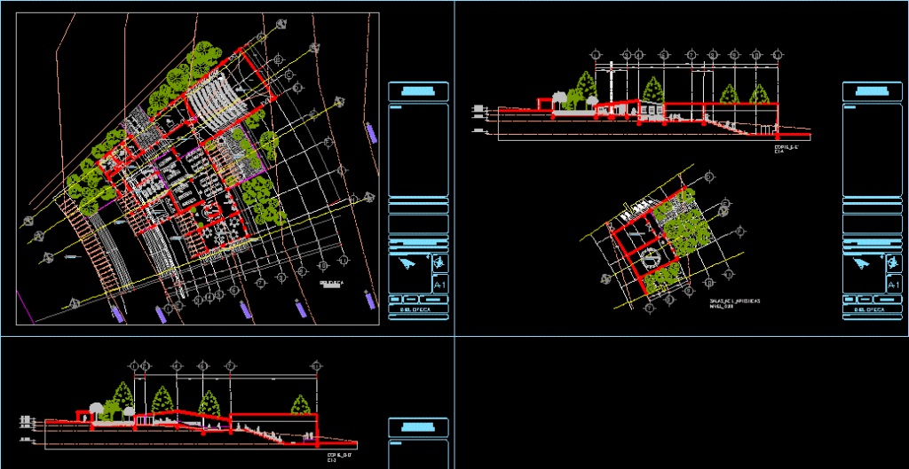 Community Library DWG Full Project for AutoCAD