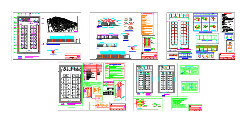 Community Trade Center DWG Full Project for AutoCAD