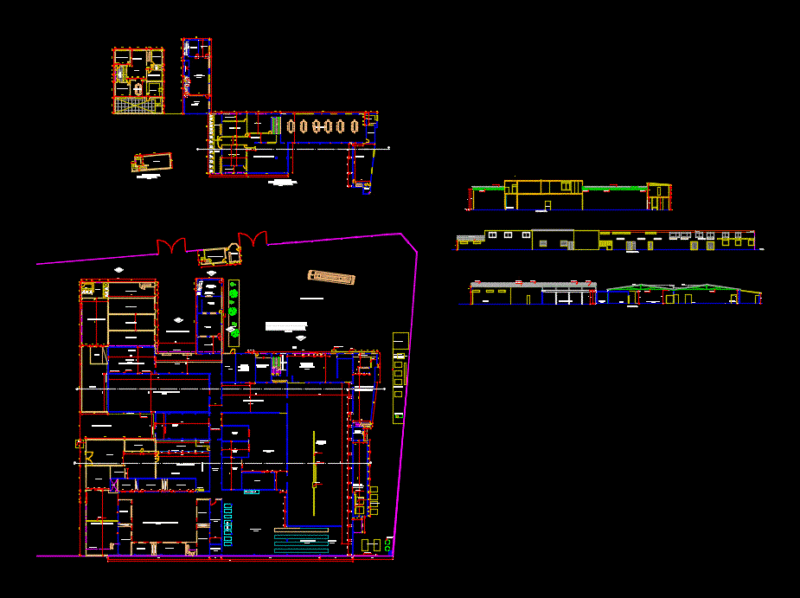 Company Seafood Products DWG Block for AutoCAD