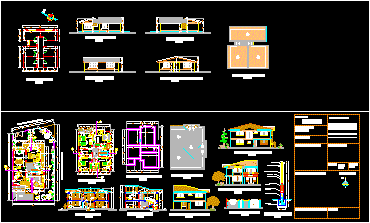 Complet Housing DWG Section for AutoCAD • Designs CAD