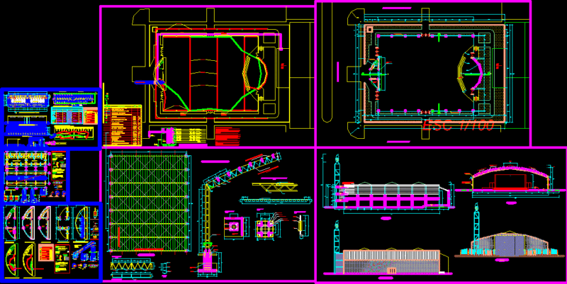 Complete Church DWG Detail for AutoCAD