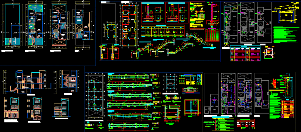 Complete House DWG Block for AutoCAD