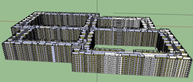 Complex 3D DWG Model for AutoCAD