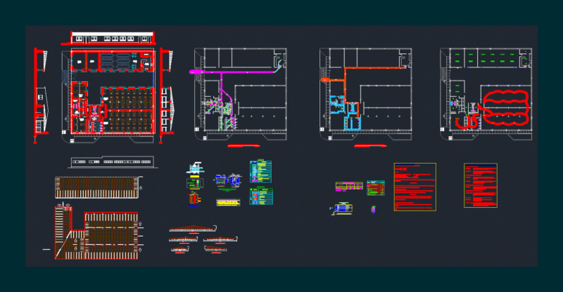 Comprehensive DWG Detail for AutoCAD