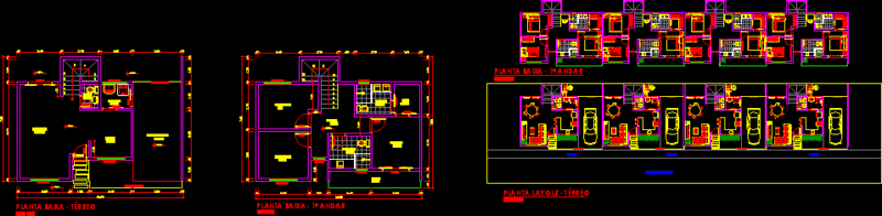 Condo 4 120m2 DWG Block for AutoCAD