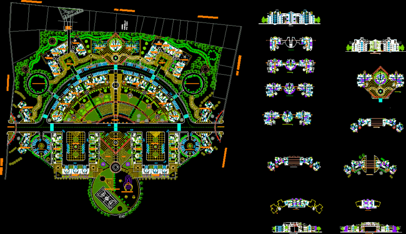 Condo DWG Block for AutoCAD