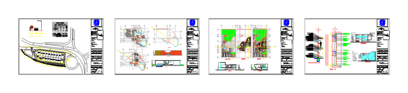 Condo Pines DWG Section for AutoCAD