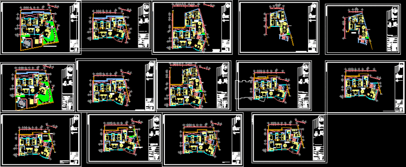 Condominium Ariana – Acapulco – Mexico DWG Section for AutoCAD