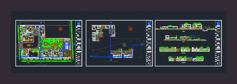 Condominium DWG Block for AutoCAD